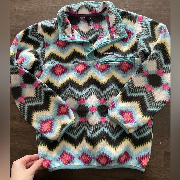 Patagonia Other - Patagonia Girls Medium Synchilla Fleece Sweater